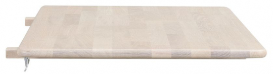 Extra plank 'Tyler' 50x90 - Eiken wit gepigmenteerd