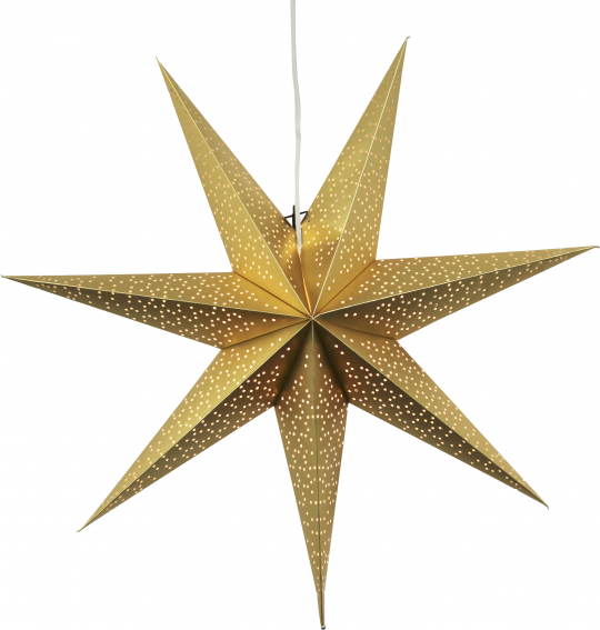 Weihnachtsstern 'Dot' 70cm - Gold