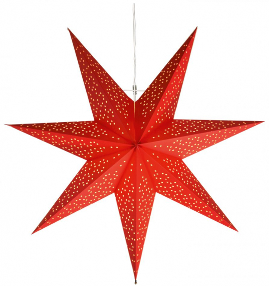 Weihnachtsstern 'Dot' 54cm - Rot