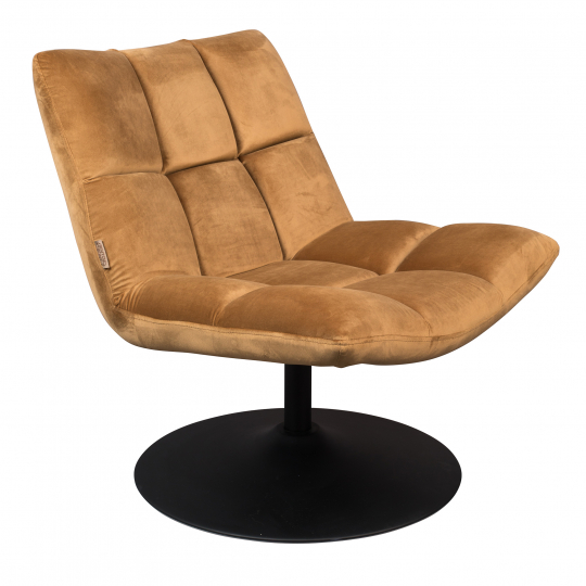 Sessel 'Bar' - Samt/Gold