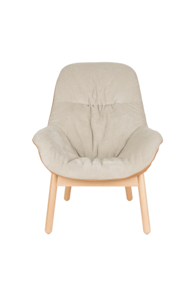 Loungesessel 'Duke' 92x75x93cm - Beige