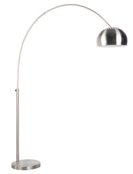 Stehlampe 'Bow' - Silber