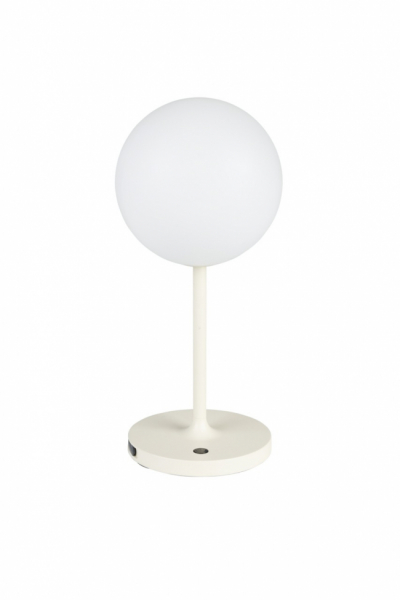 Wiederaufladbare Lampe 'Hub' - Beige