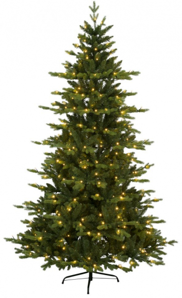 Weihnachtsbaum 'Larvik Belysning' - Grün