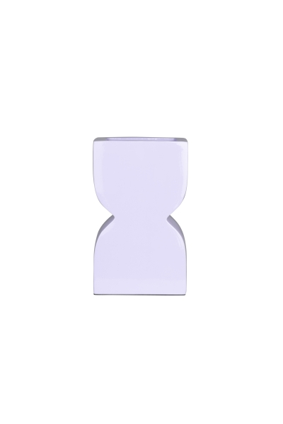 Vase Cones S 'Shiny Lilac' - Lila