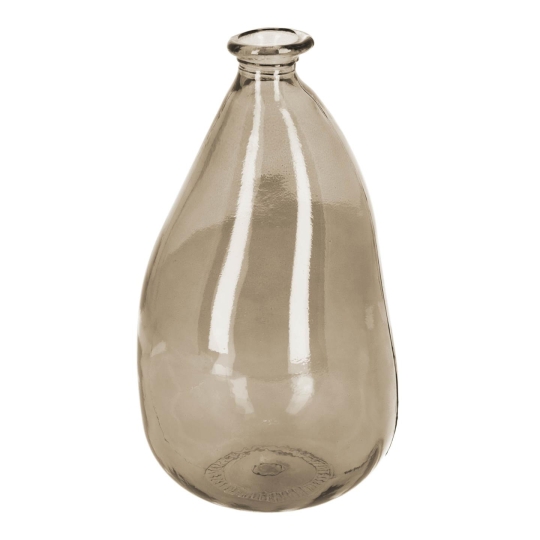 Vase 'Anner' - Braun/Transparent