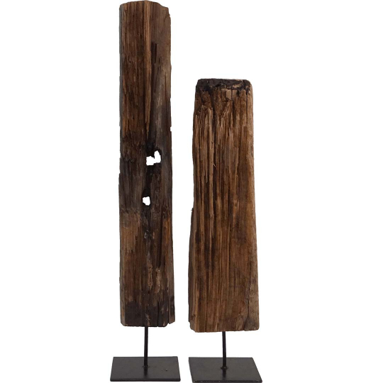 Skulptur Vintage - Schönes altes Holz