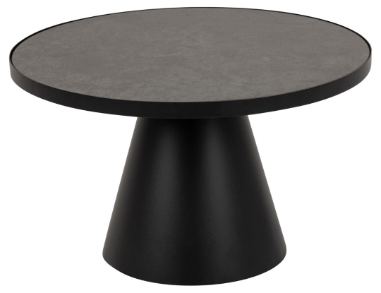 Couchtisch 'Soli' 65cm - Schwarz