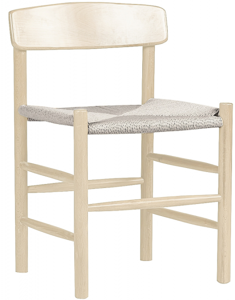 Stuhl 'Alfors' - Weiß pigmentiert