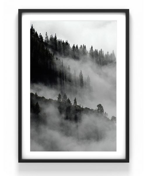 Poster - 'Landskap i dimma'