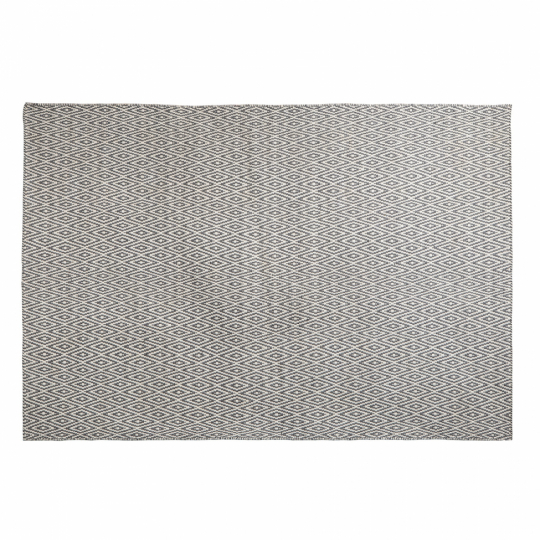 Teppich 'Gemütlicher Luxus' - Grau / Weiß 250x350