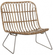 Lounge Chair  'Weave' - Natur