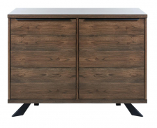 Sideboard 'Sicily' 2-teilig - Eiche dunkel