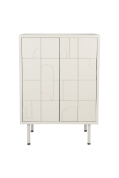 Schrank 'Funk Low' - Beige