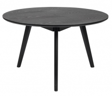 Couchtisch 'Yumi' Rund 90cm - Schwarz