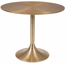 Esstisch 'Hypnotising' Rund 92cm - Gold 