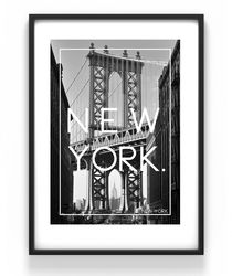 Plakat New York Foto 30x40cm