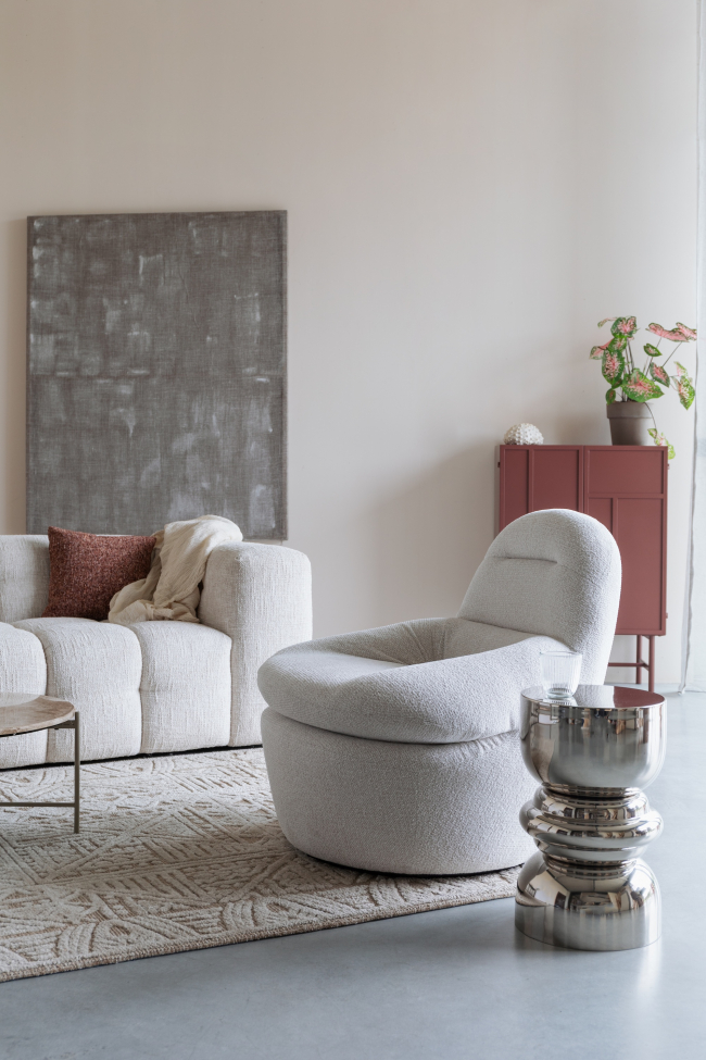 Sessel 'Velvoro' - Hellbeige