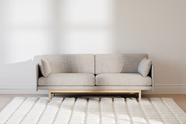 Sofa 'Hammond' 2-Sitzer - Grau/Natur