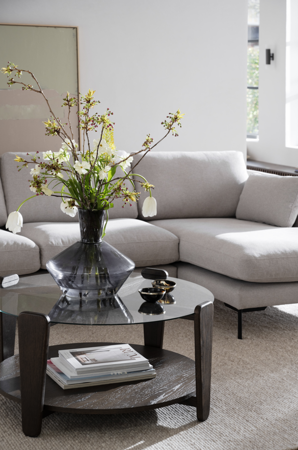 Couchtisch 'Arran' Ø93 - Braun