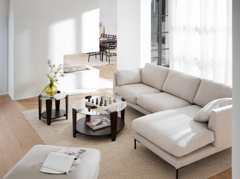 Couchtisch 'Arran' Ø52 - Braun