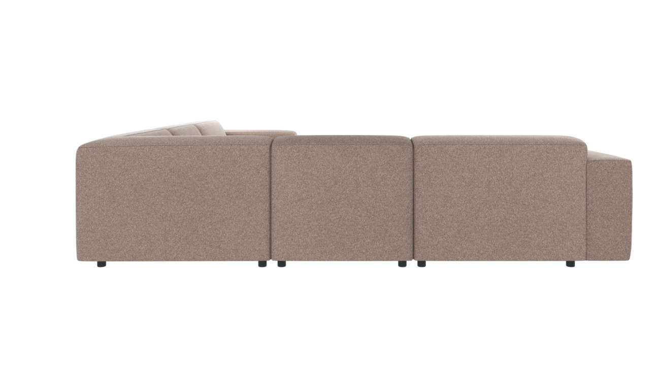 3-Sitzer-Ecksofa 'Willard' - Beige
