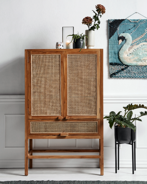 Schrank 'Teak' - Natur