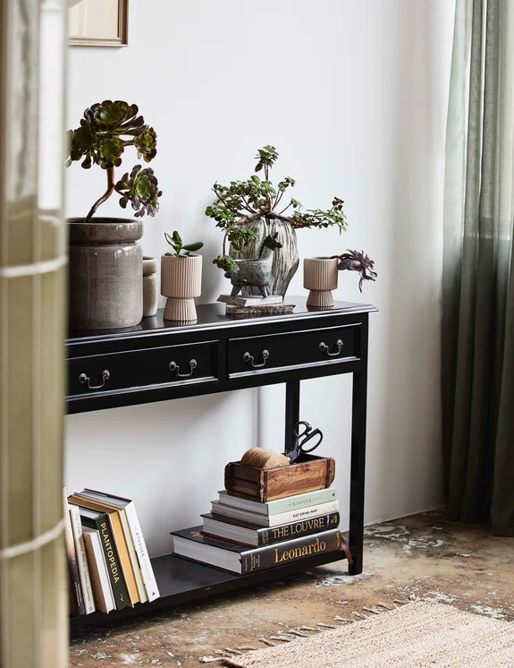 Sideboard vintage - Schwarz