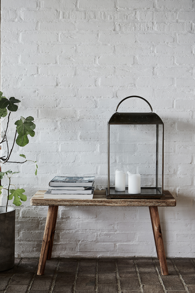 Holzbank 'Nadi' - Natur