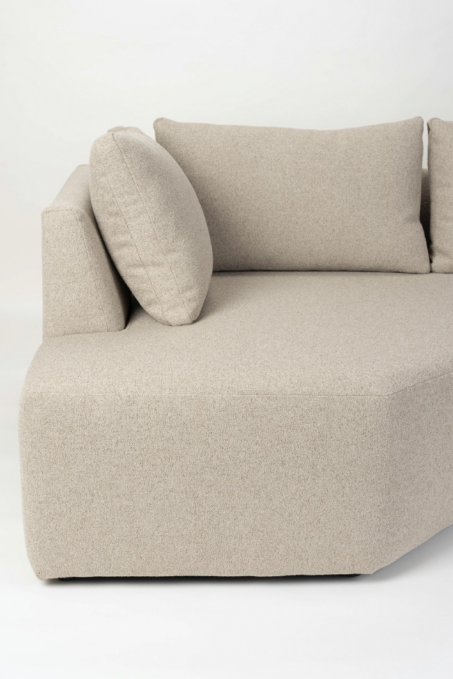 Sofa 'Element Prosper Chaise Left' - Cappuccino