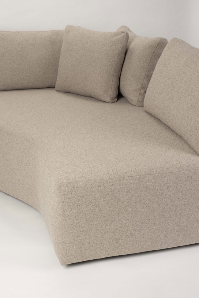 Sofa 'Element Prosper Chaise Right' - Cappuccino