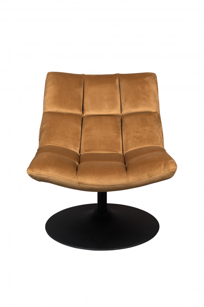 Sessel 'Bar' - Samt/Gold