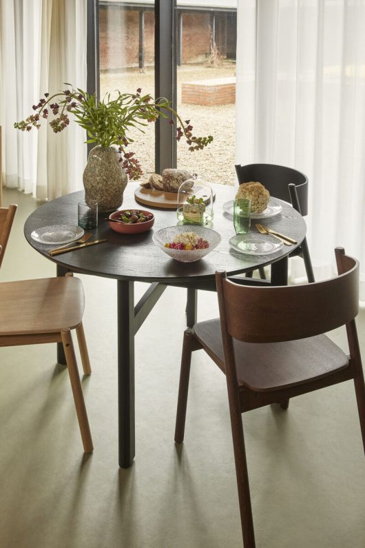 Küchenstuhl 'Oblique' - Natur