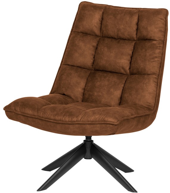 Sessel 'Jouke' - Cognac