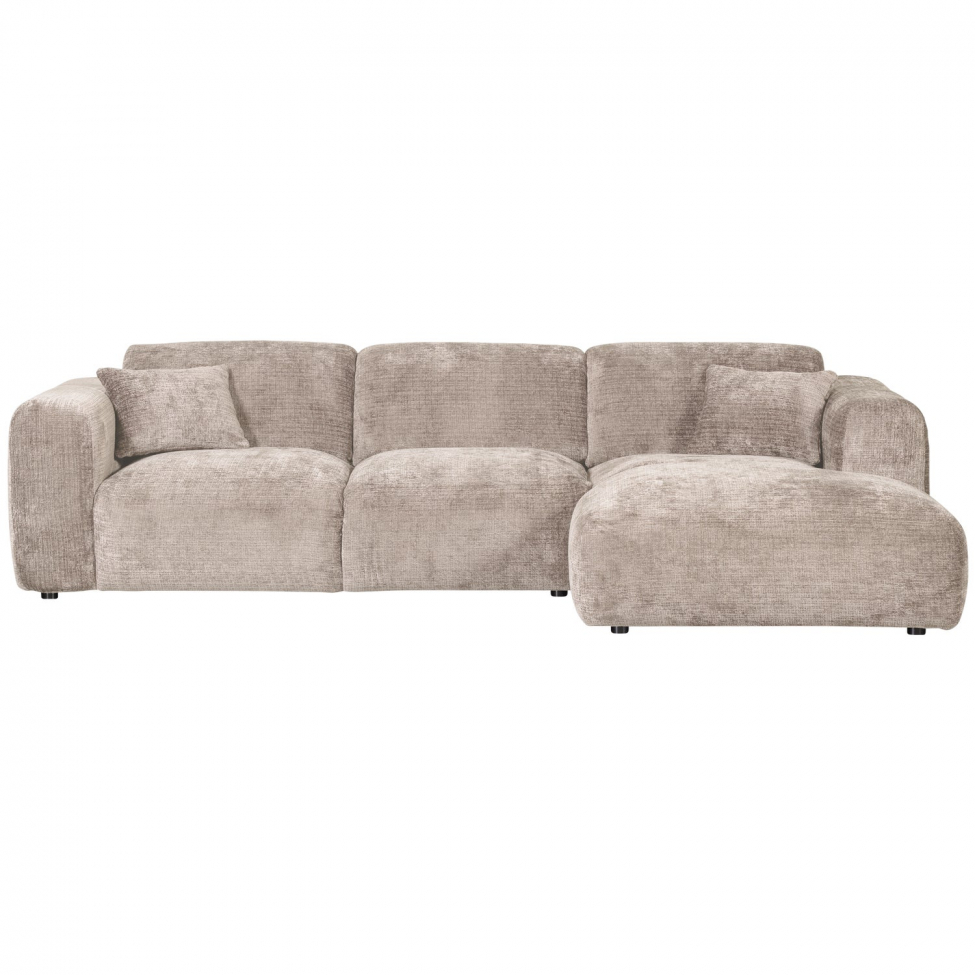 Sofa 'Cloud' 3-Sitzer Chaiselongue rechts - Grau