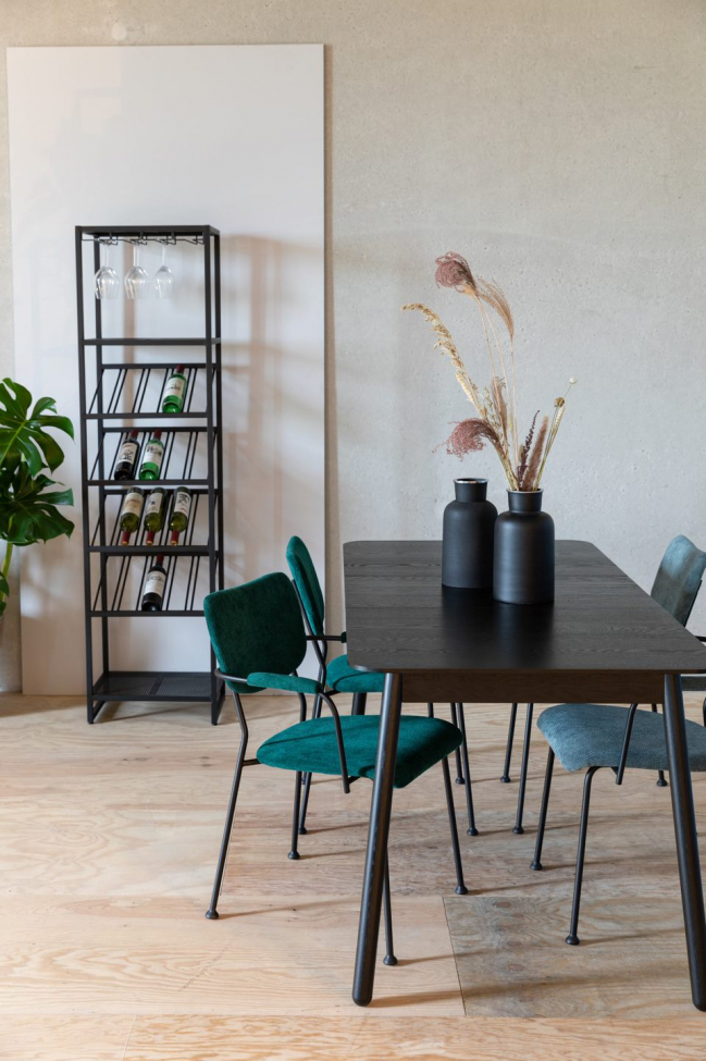 Weinregal 'Cantor' S - Schwarz