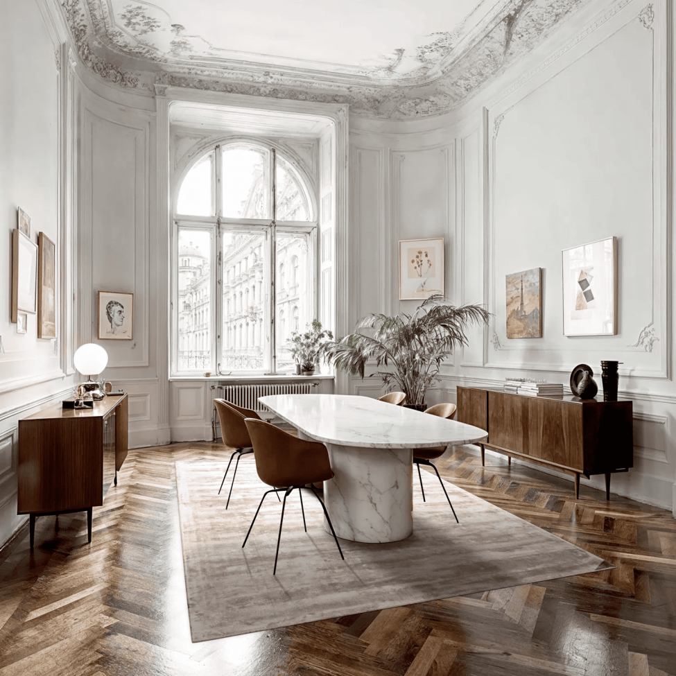 Viskose-Teppich 'Jodhpur' 200x300cm - Hellgrau/Beige