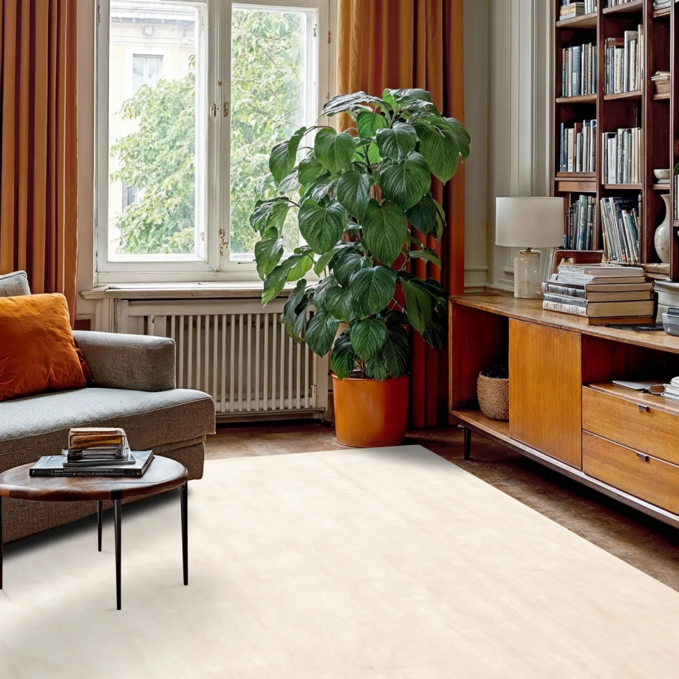 Viskose-Teppich 'Jodhpur' 170x240cm - Hellbeige