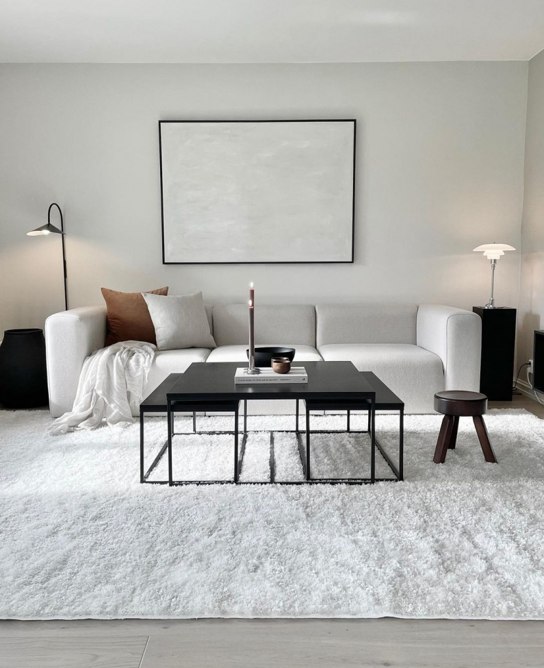 Teppich 'Cosy' 160x230cm - Weiß