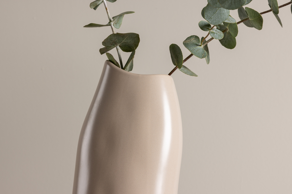 Vase 'Genoa' - Beige