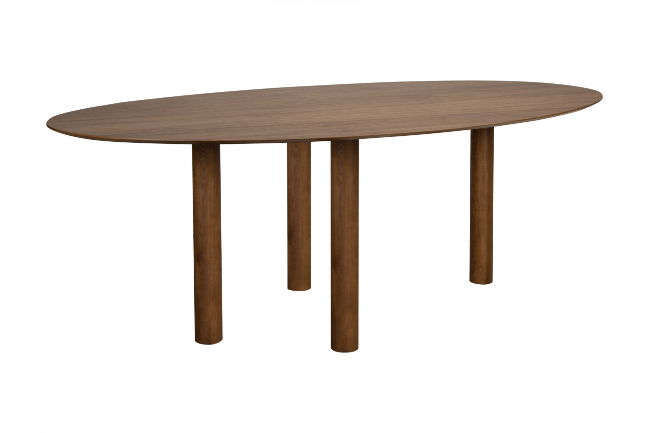 Esstisch 'Uovo' 220x115cm – Walnuss