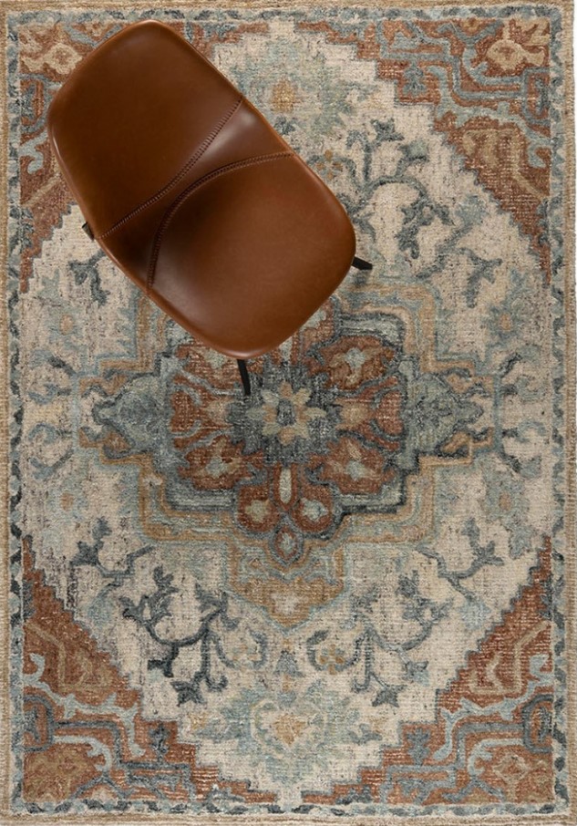 Teppich 'Amori' 160x230cm - Blau
