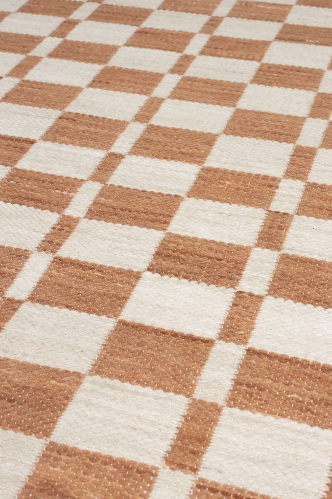 Teppich 'Checker' 160x230cm - Beige