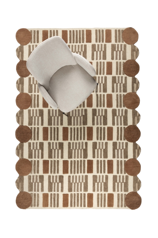 Teppich 'Mundra' 160x230 cm - Beige