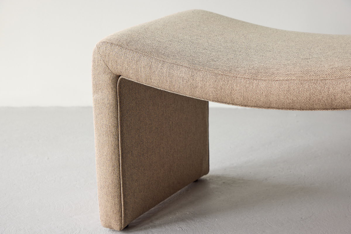 Fußhocker 'Nora' - Braun