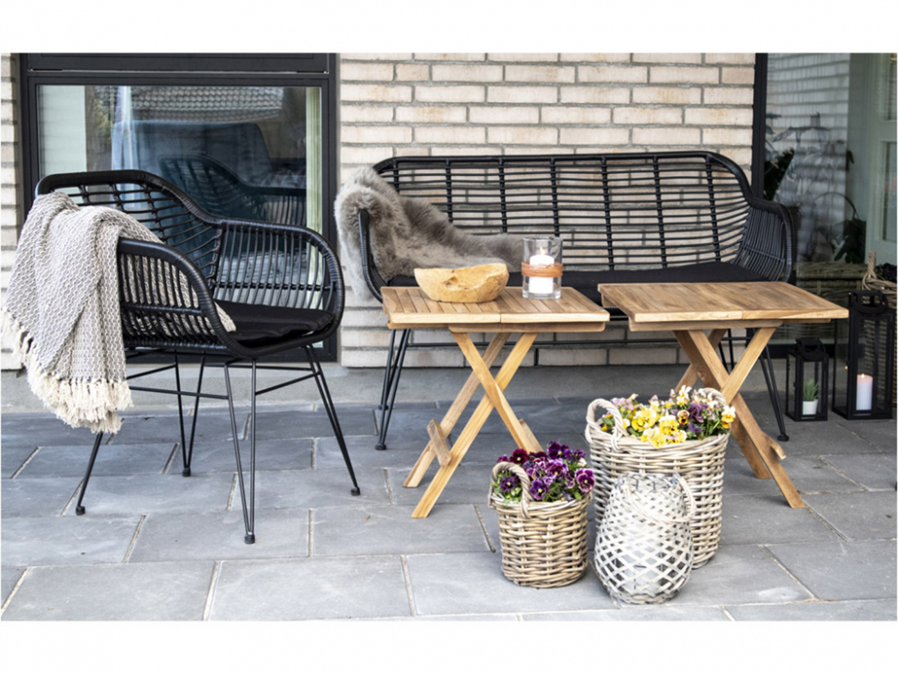 Sofa 'Trieste' - Schwarz