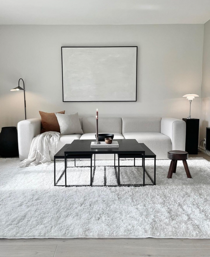 Teppich 'Cosy' 300x400cm - Weiß