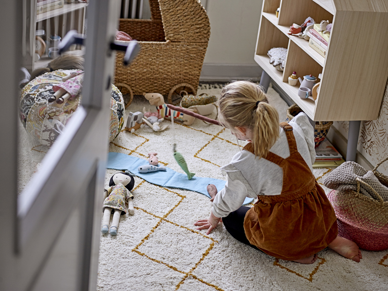 Spielzeugwagen 'Toy Pram' - Natur