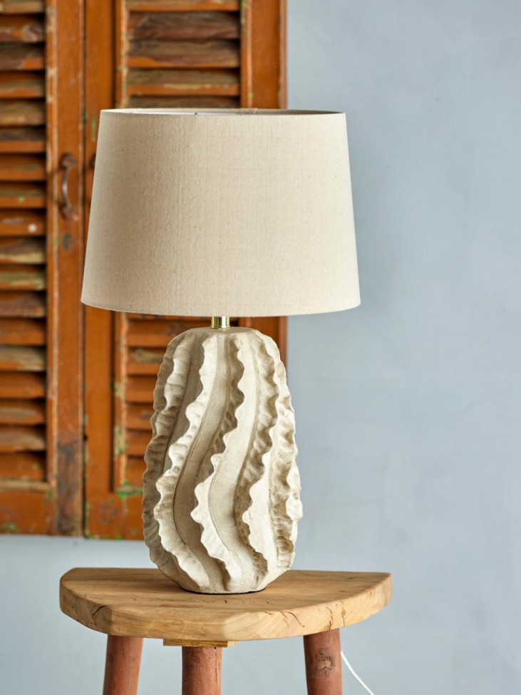 Lampe 'Natika' - Beige