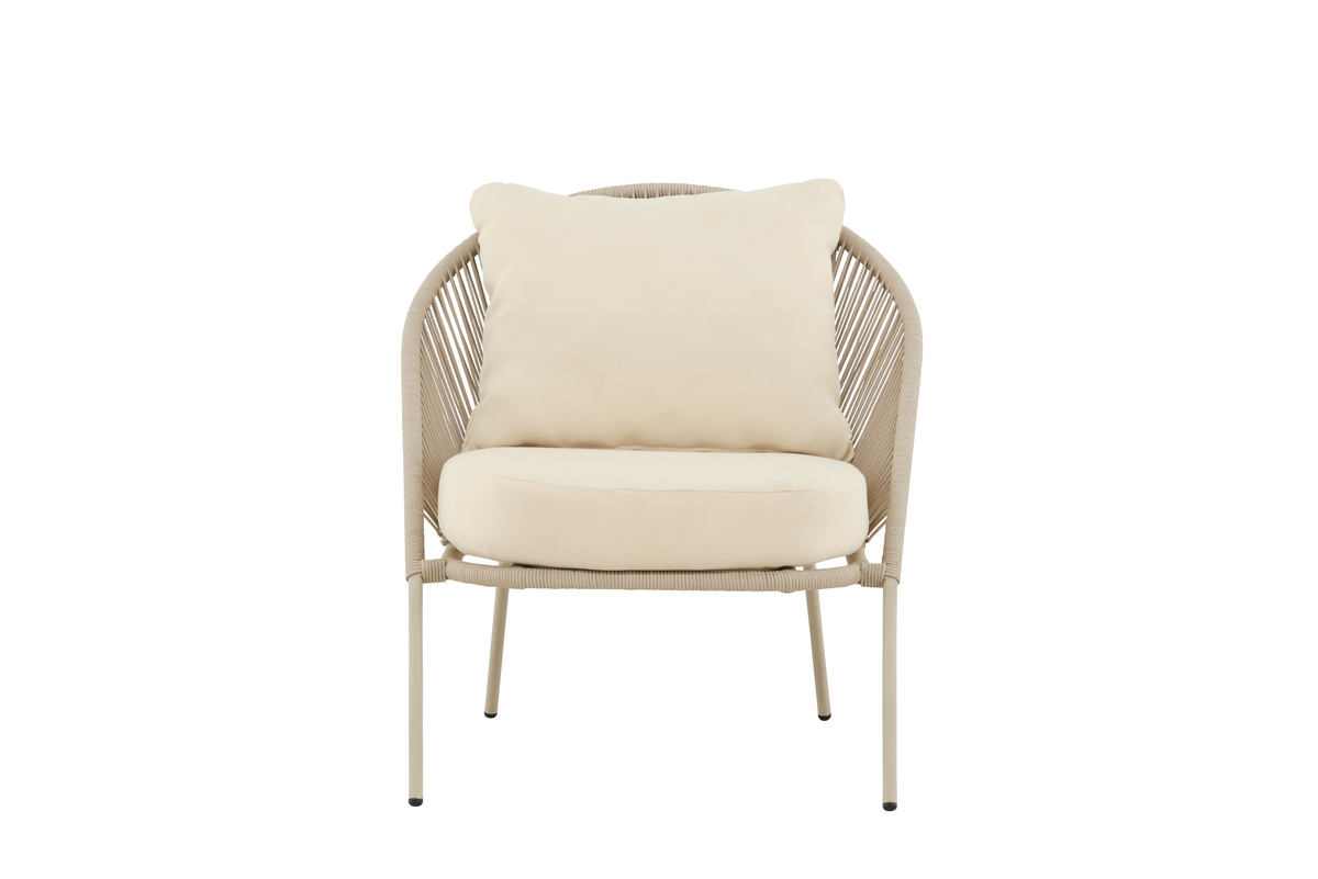 Loungesessel 'Luna' - Beige